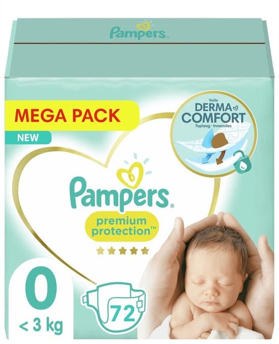 Lot Pampers Baby-Dry Taille 4 – 144 couches